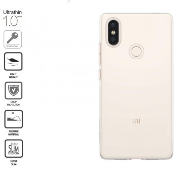 Permatomas silikoninis dėkliukas 1.0 mm. (MI8 SE)